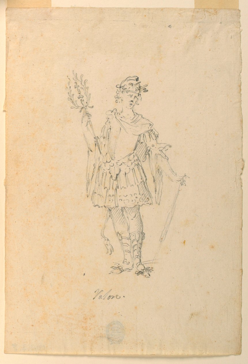 Kostuumontwerp: Moed voor een Ballet door Unknown artist