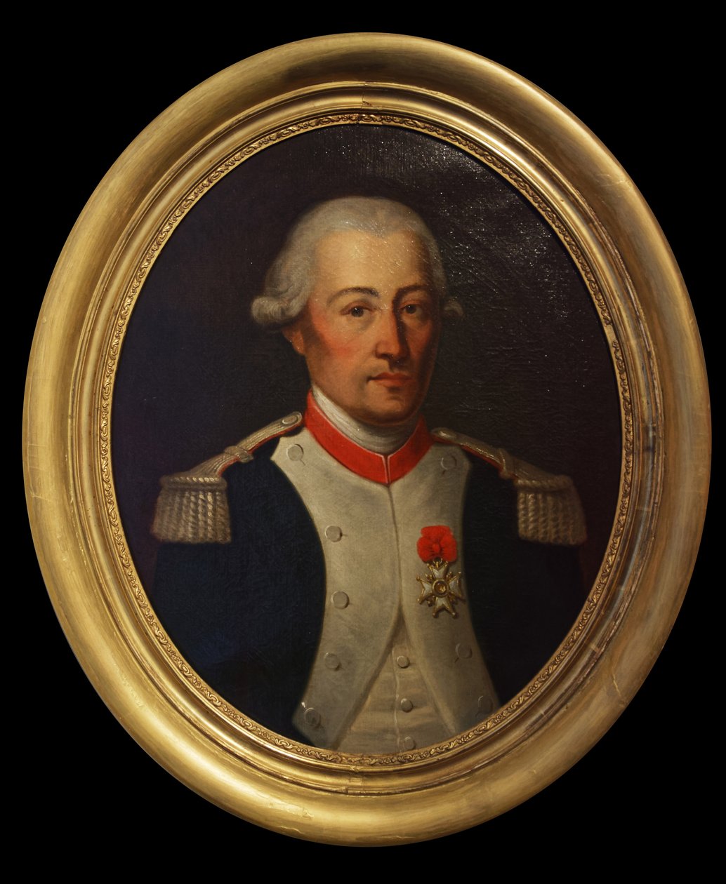 Graaf Laurent de Migot, luitenant-kolonel van het regiment van Artois draken, eind 18e eeuw door Unknown artist