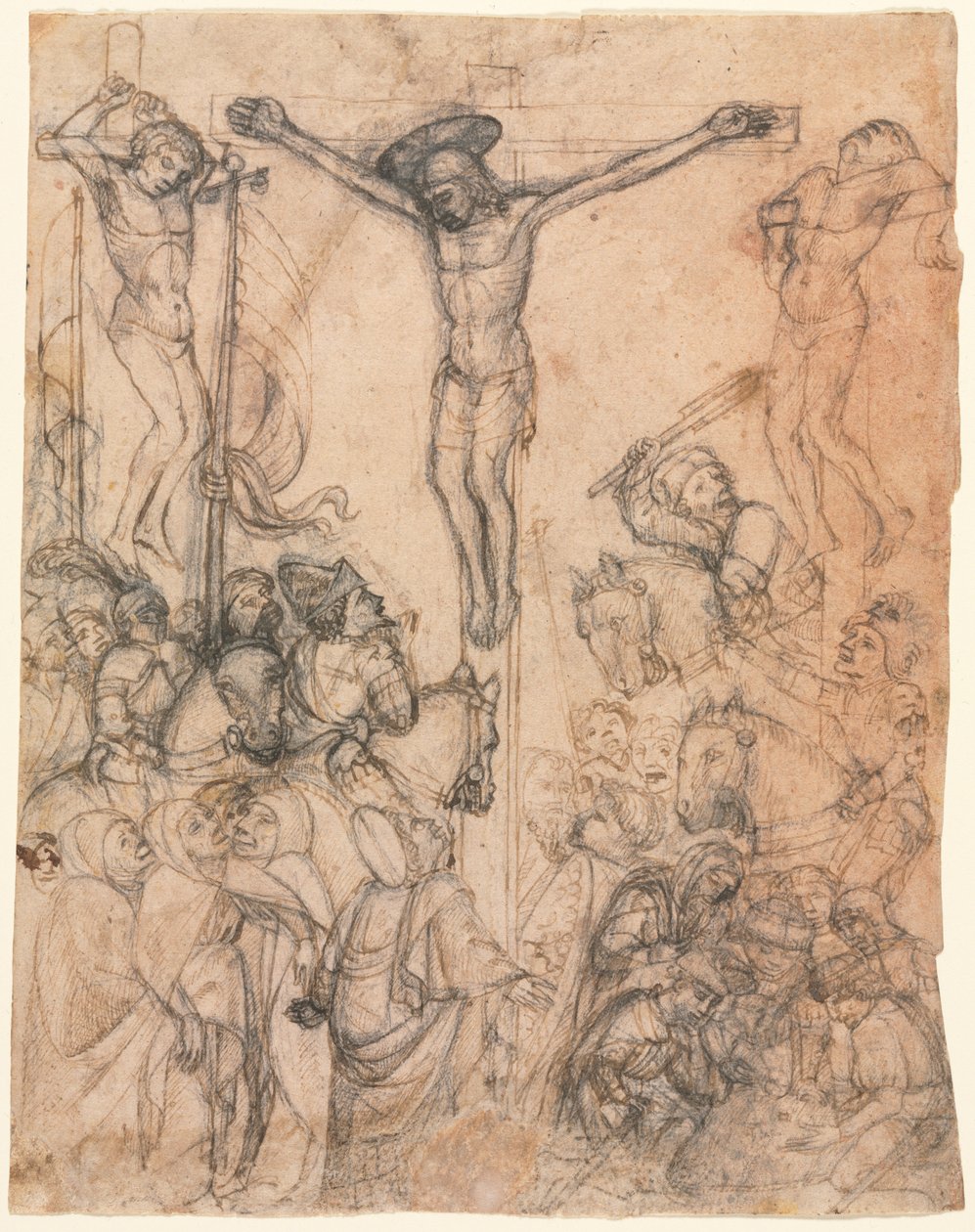 Kruisiging met de Twee Dieven door Unknown artist