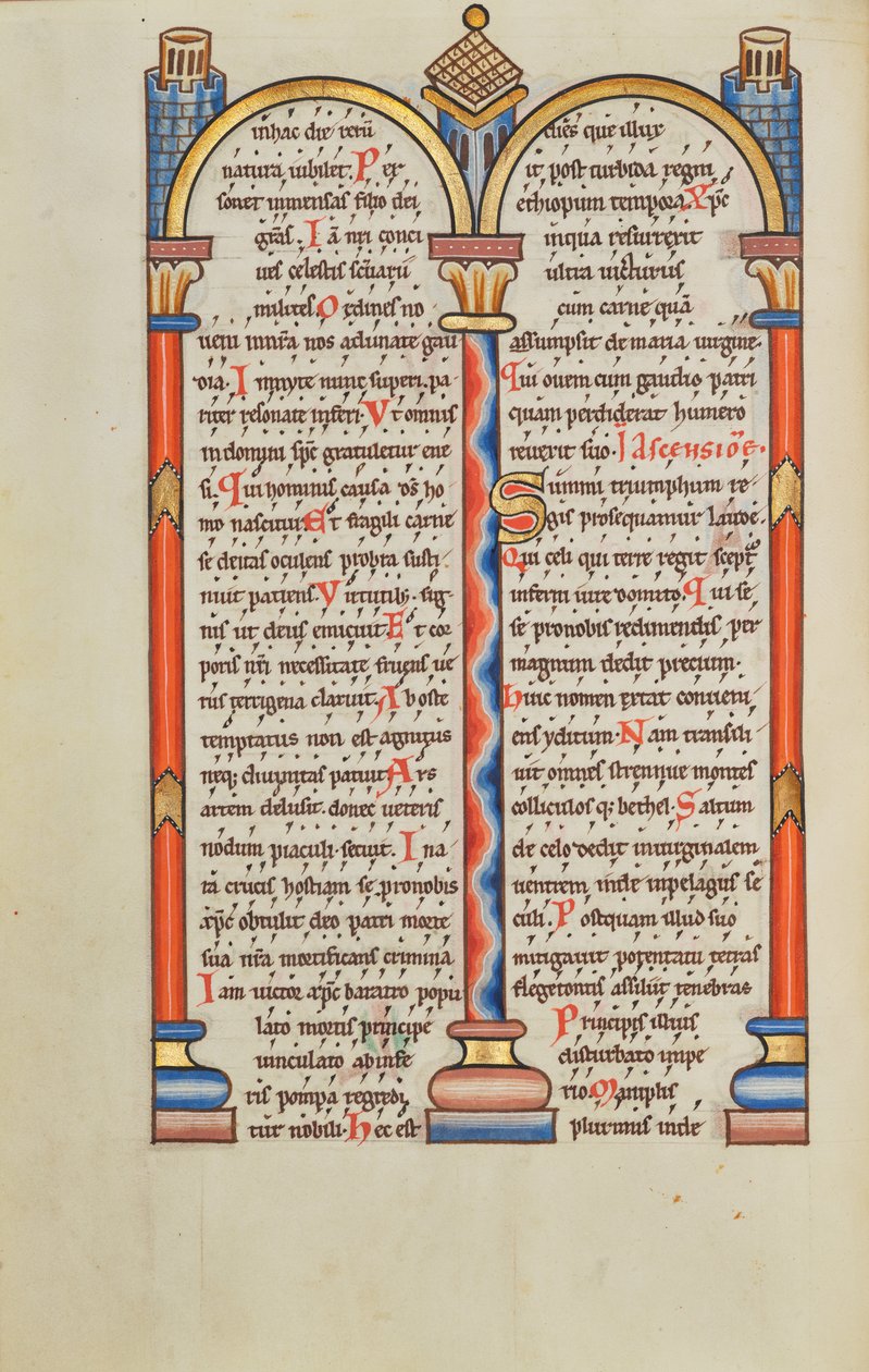 Versierde tekstpagina door Unknown artist