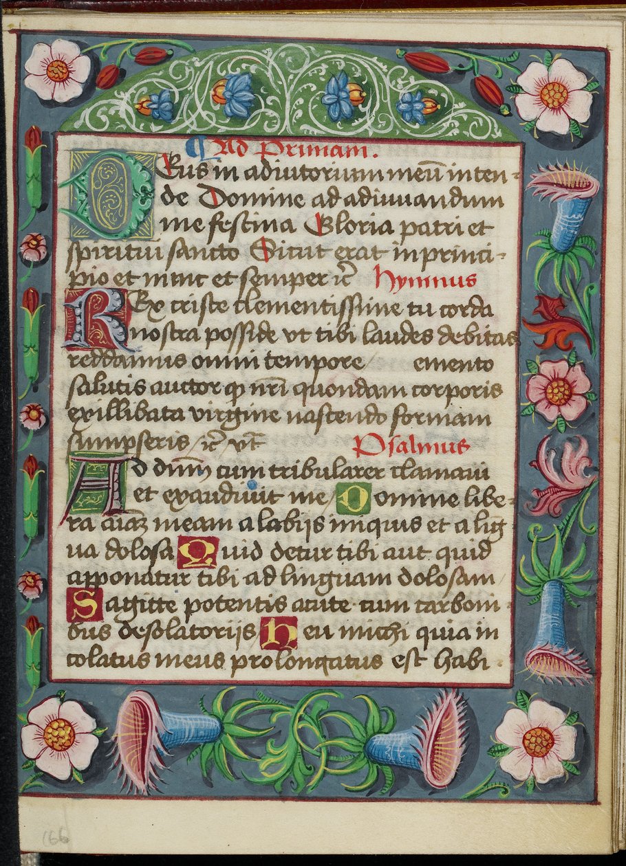 Versierde tekstpagina door Unknown artist