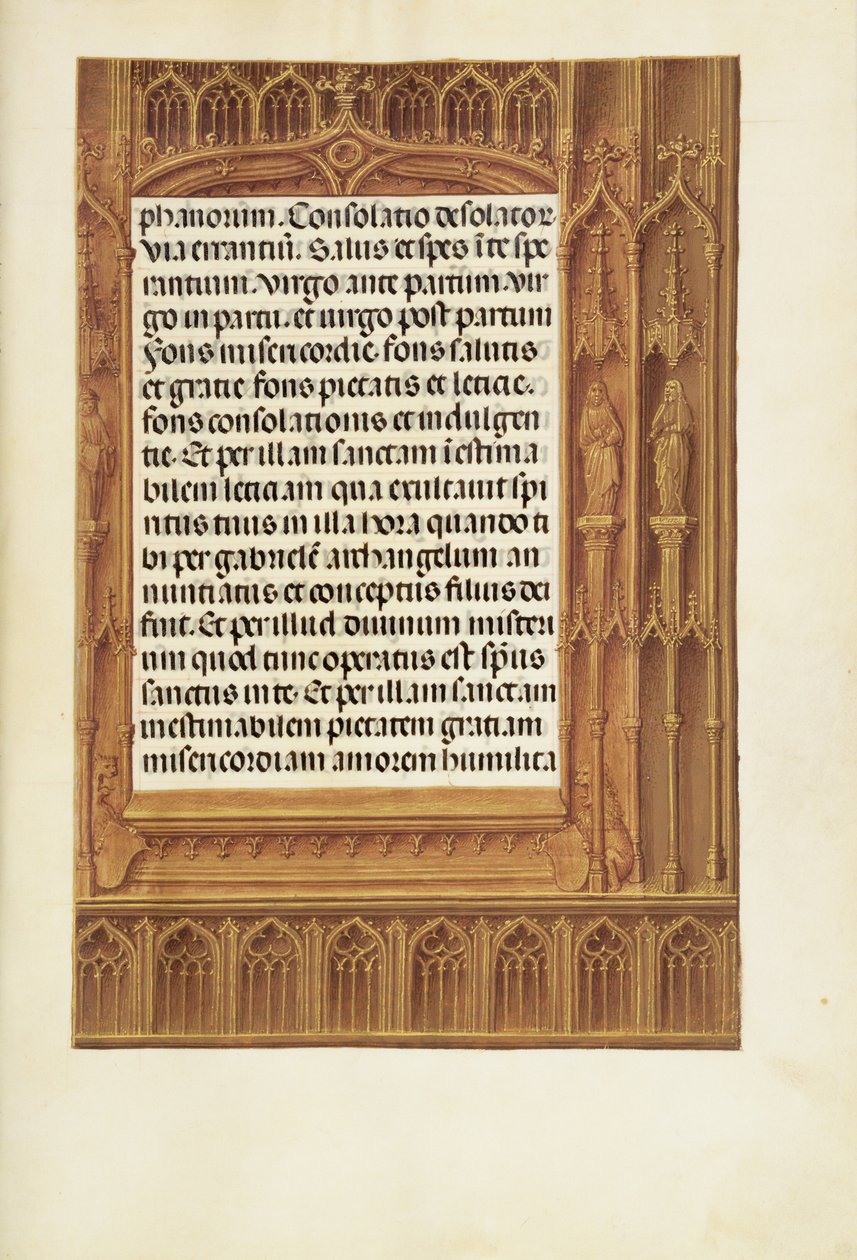 Versierde tekstpagina door Unknown artist