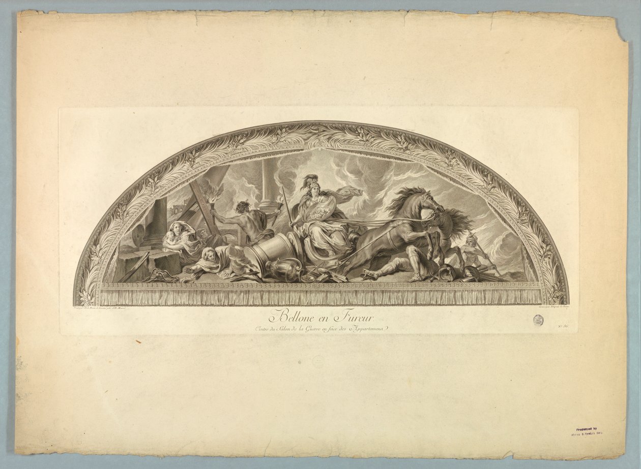 Decoraties door Lebrun en Mignard in het Paleis van Versailles door Unknown artist