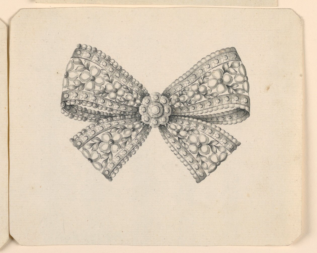 Ontwerp voor een broche door Unknown artist