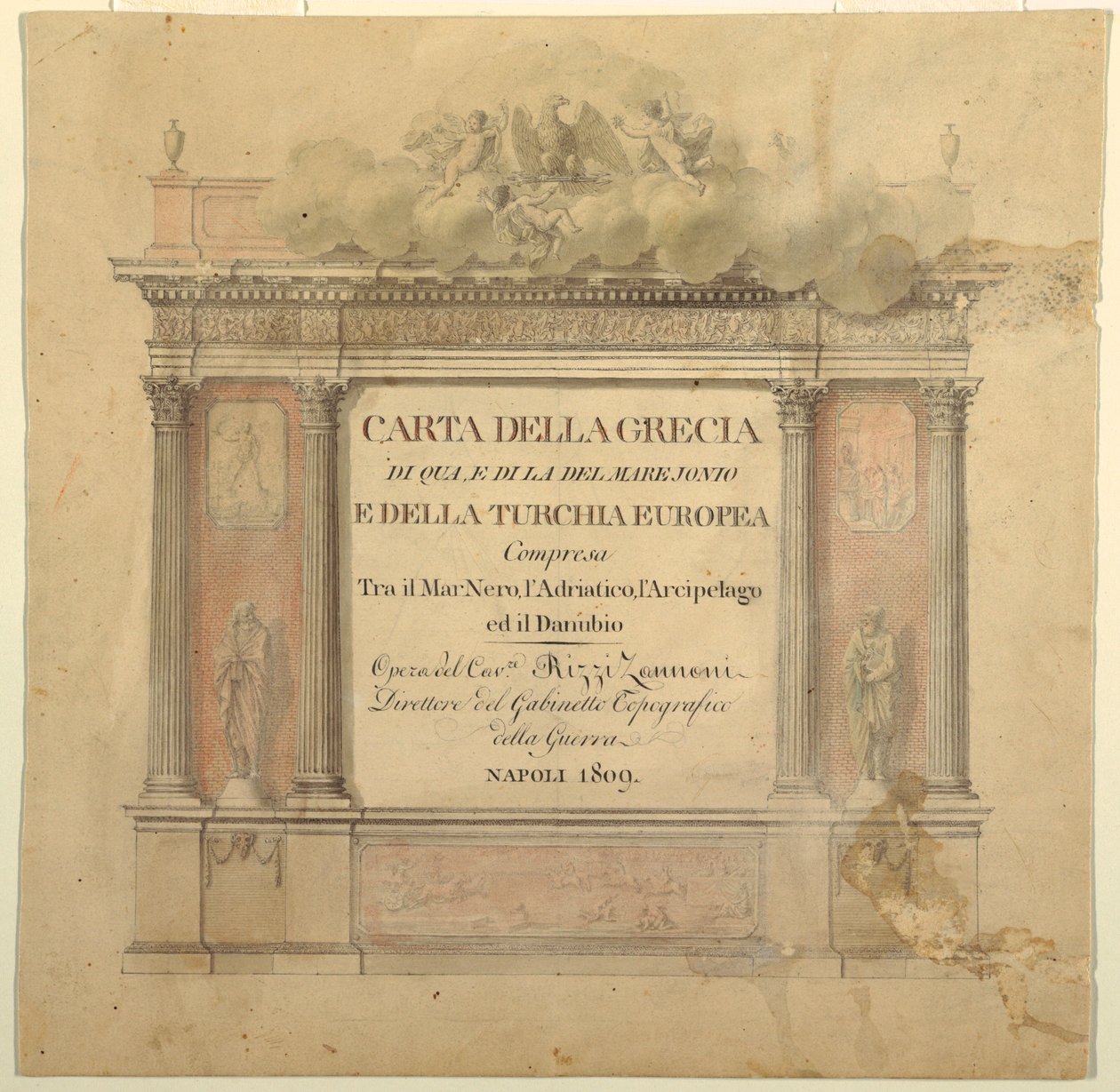 Tekening door Unknown artist