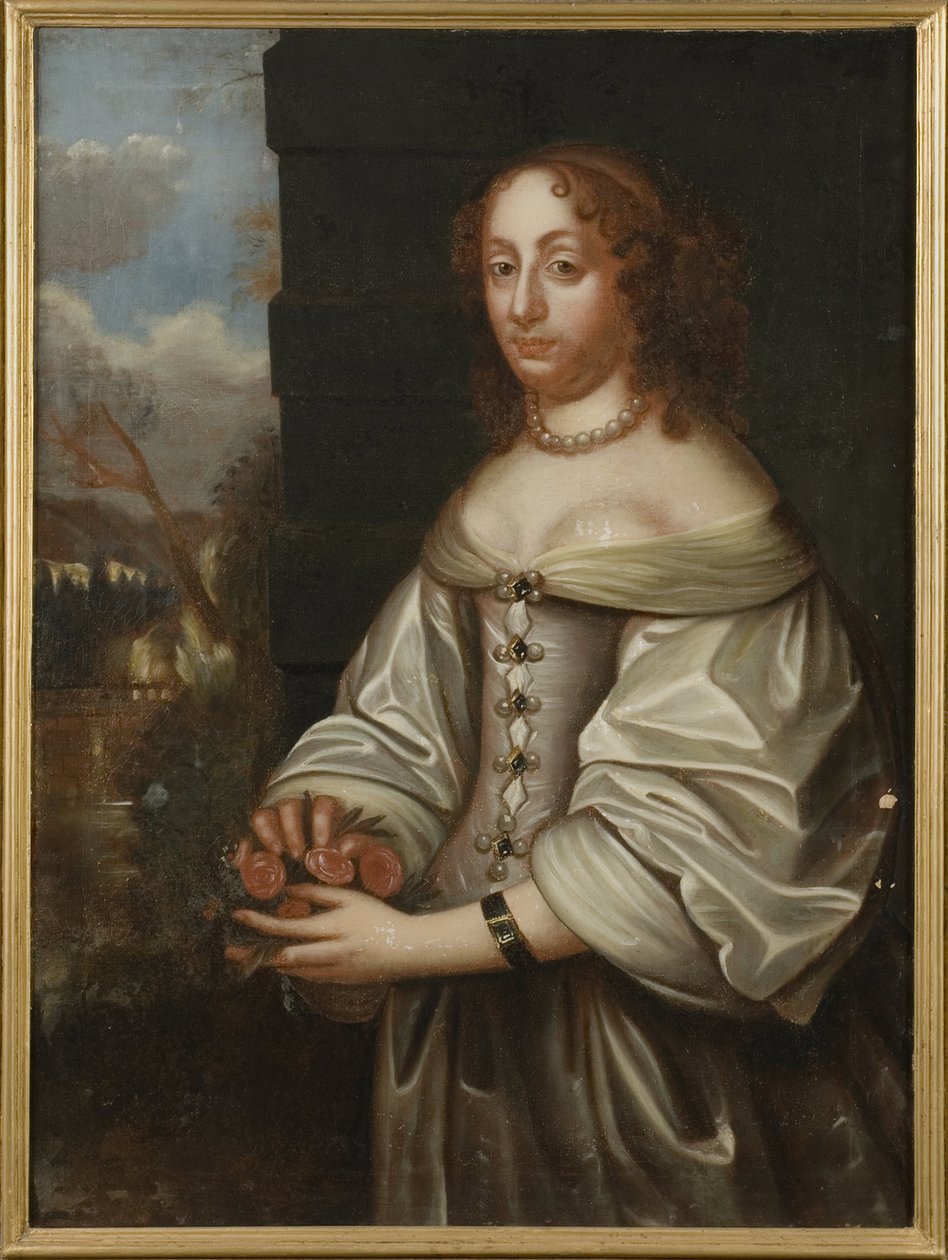 Portret van Eleonora Catherine van Zweibrücken, landgravin van Hessen-Eschwege door Unknown artist