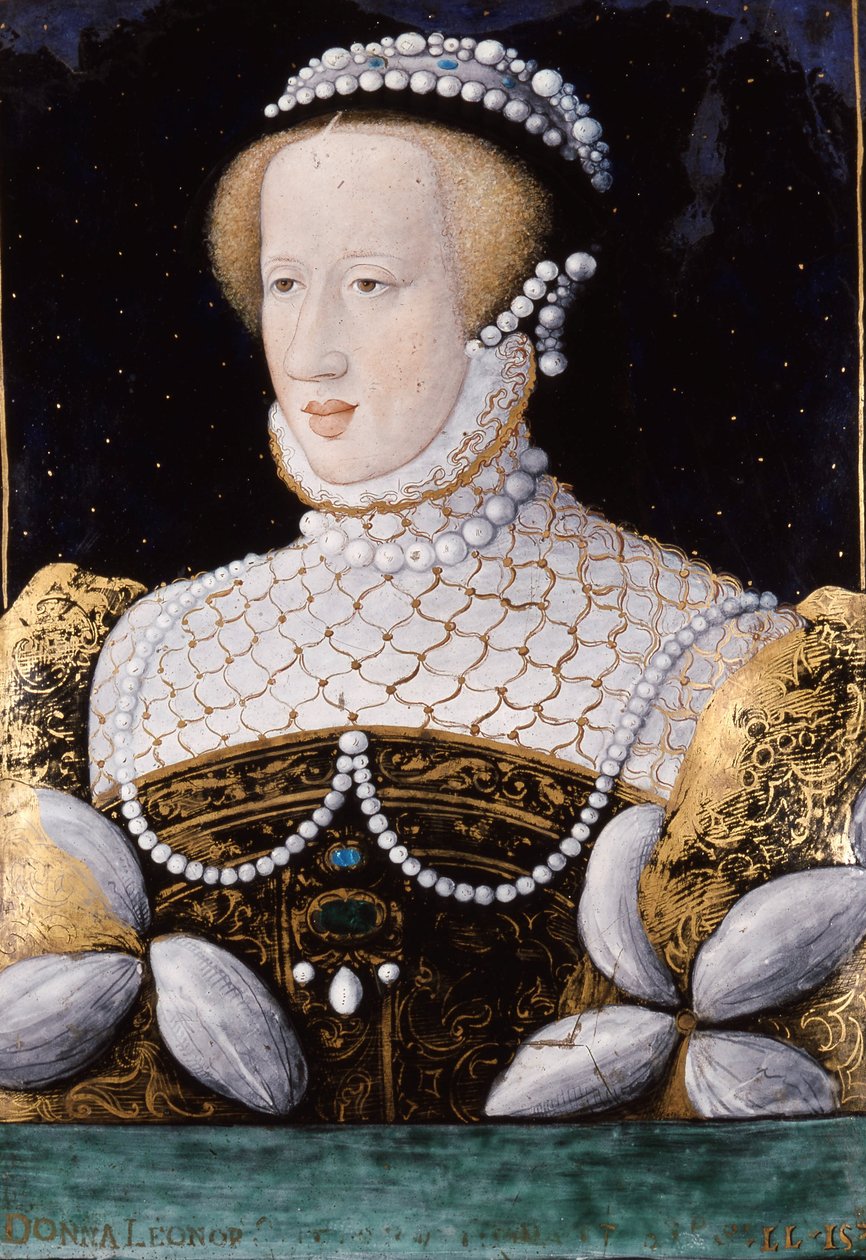 Eleonore van Habsburg (of Oostenrijk) (1498 - 1558), email door Unknown artist