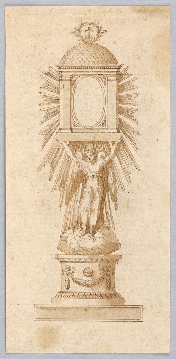 Verheffing van een monstrans door Unknown artist
