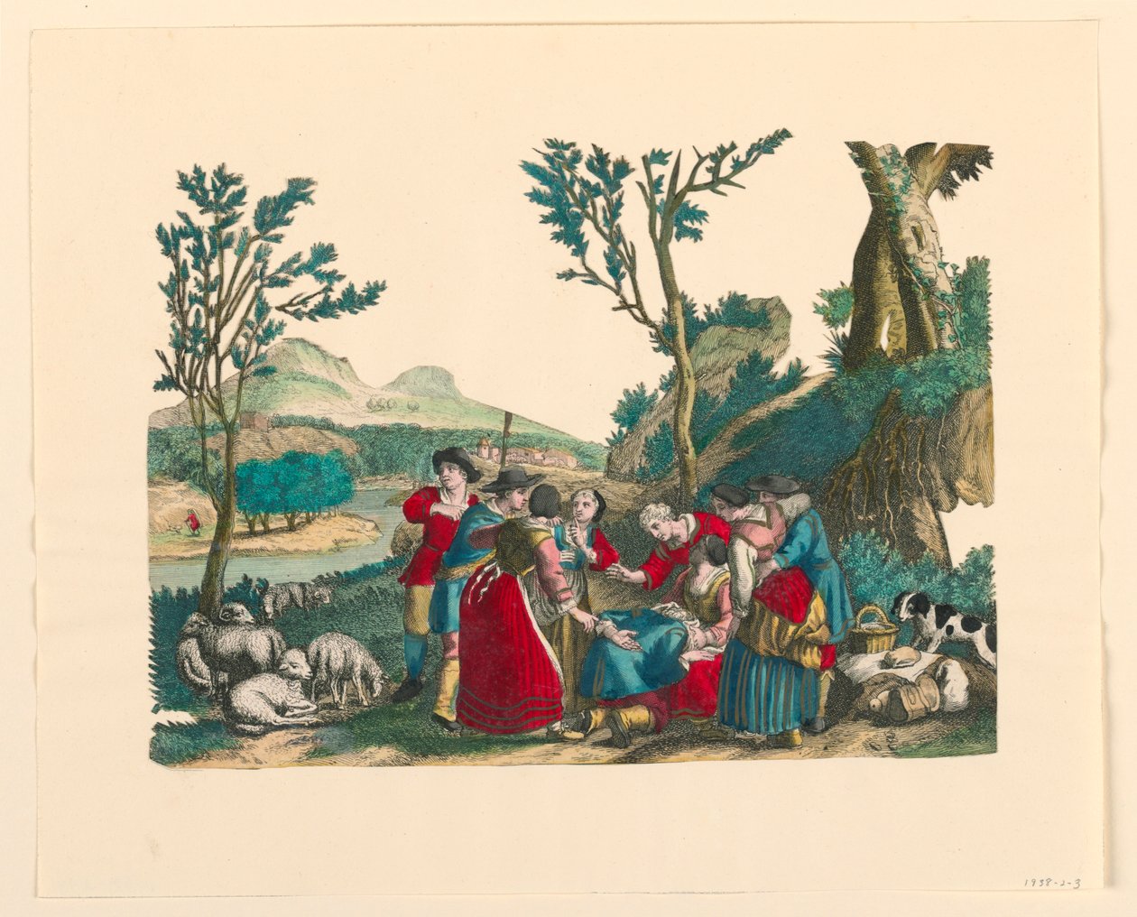 Gravure door Unknown artist