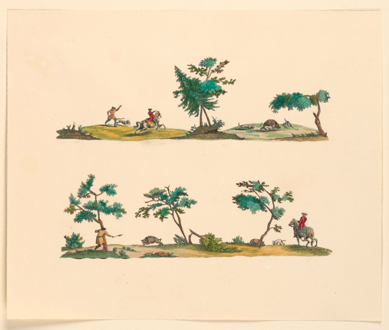 Gravure door Unknown artist