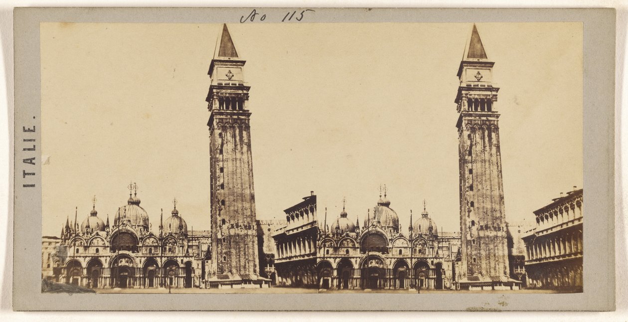 [Set van San Marcoplein, Venetië]. door Unknown artist
