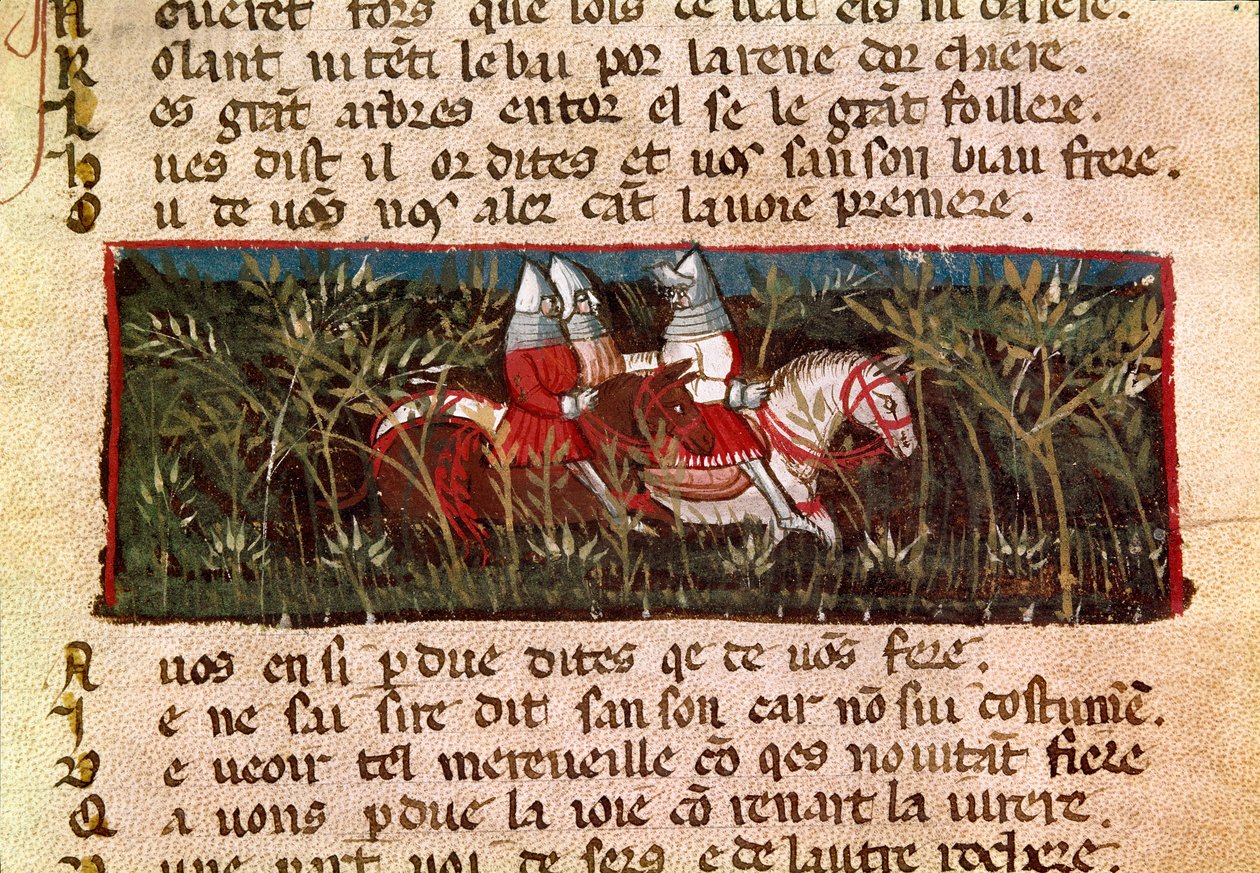 Toegang tot Spanje (miniatuur) door Unknown artist