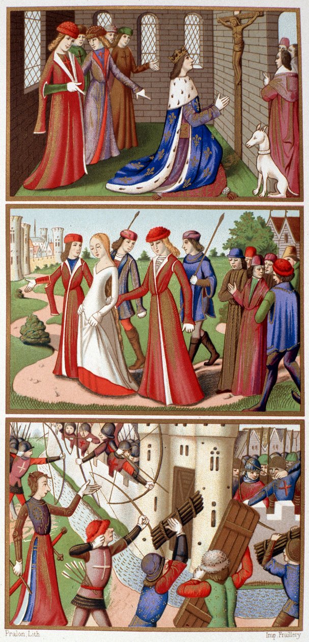 Episodes uit de geschiedenis van Karel VII en Jeanne d