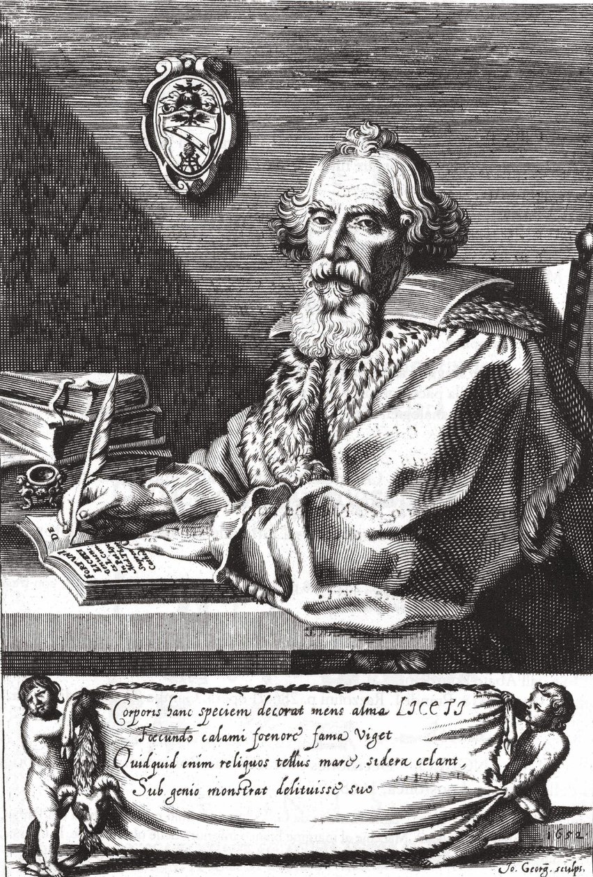 Fortunio Liceto, Italiaanse arts (1577-1657). door Unknown artist