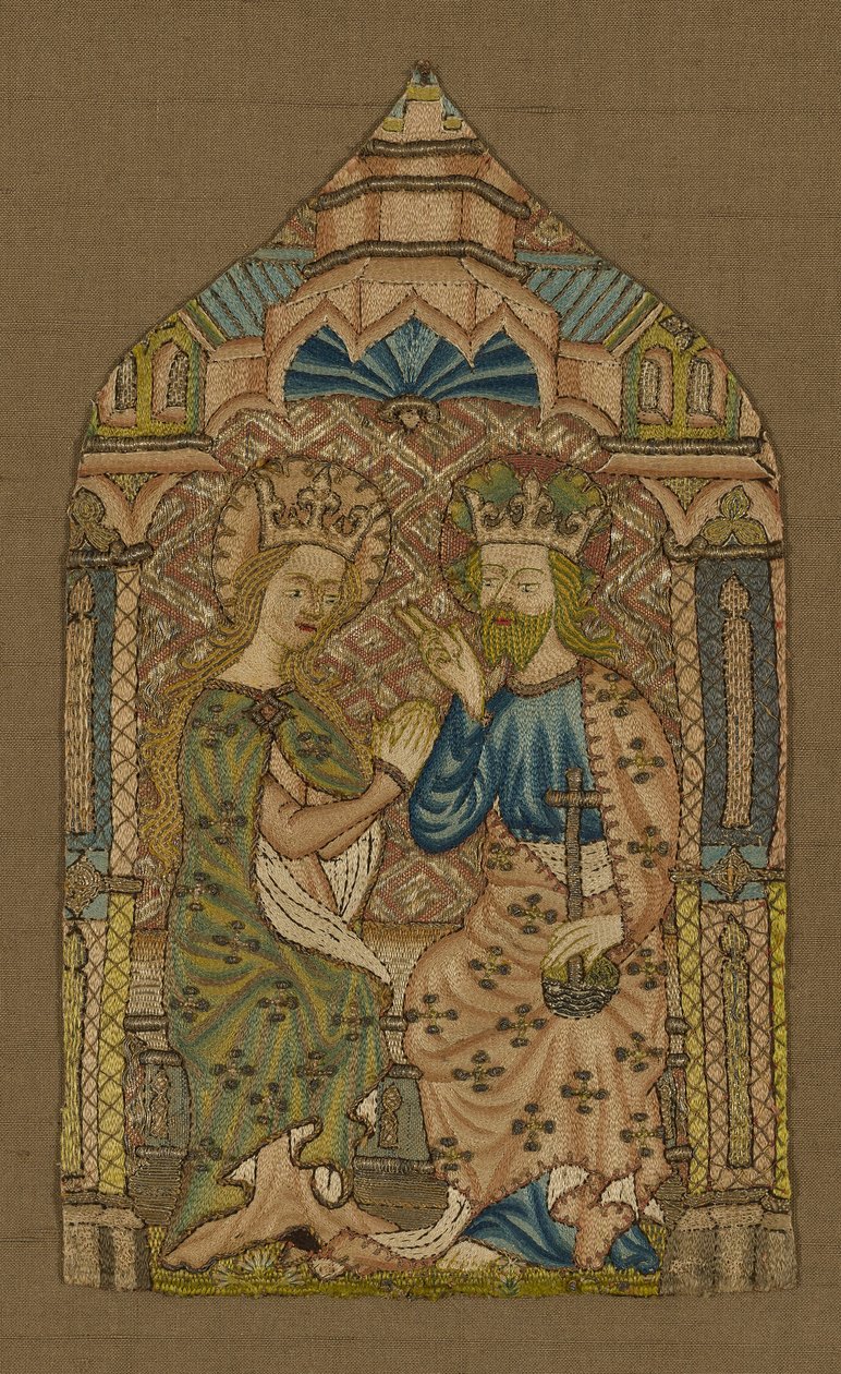 Fragment (Van een Orphrey Band) door Unknown artist