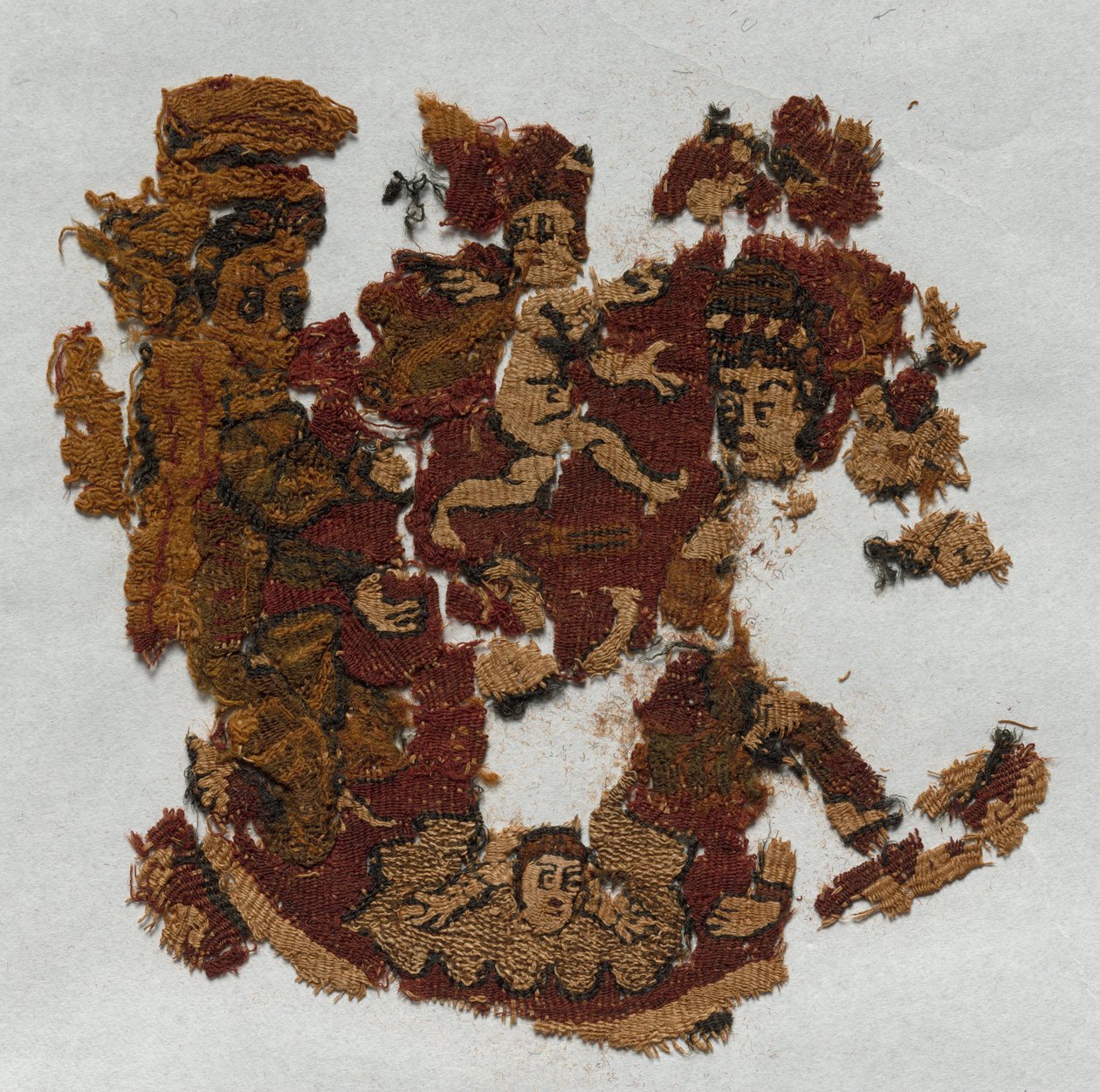 Fragment van een Segmentum: Achilles door Unknown artist