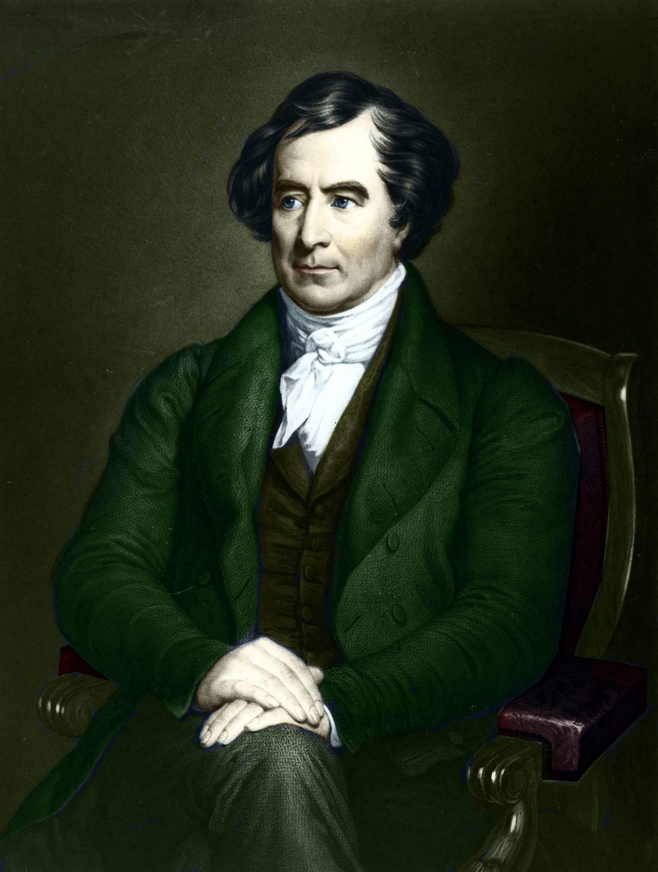 François Arago (1786-1853), Franse astronoom, natuurkundige en politicus. door Unknown artist