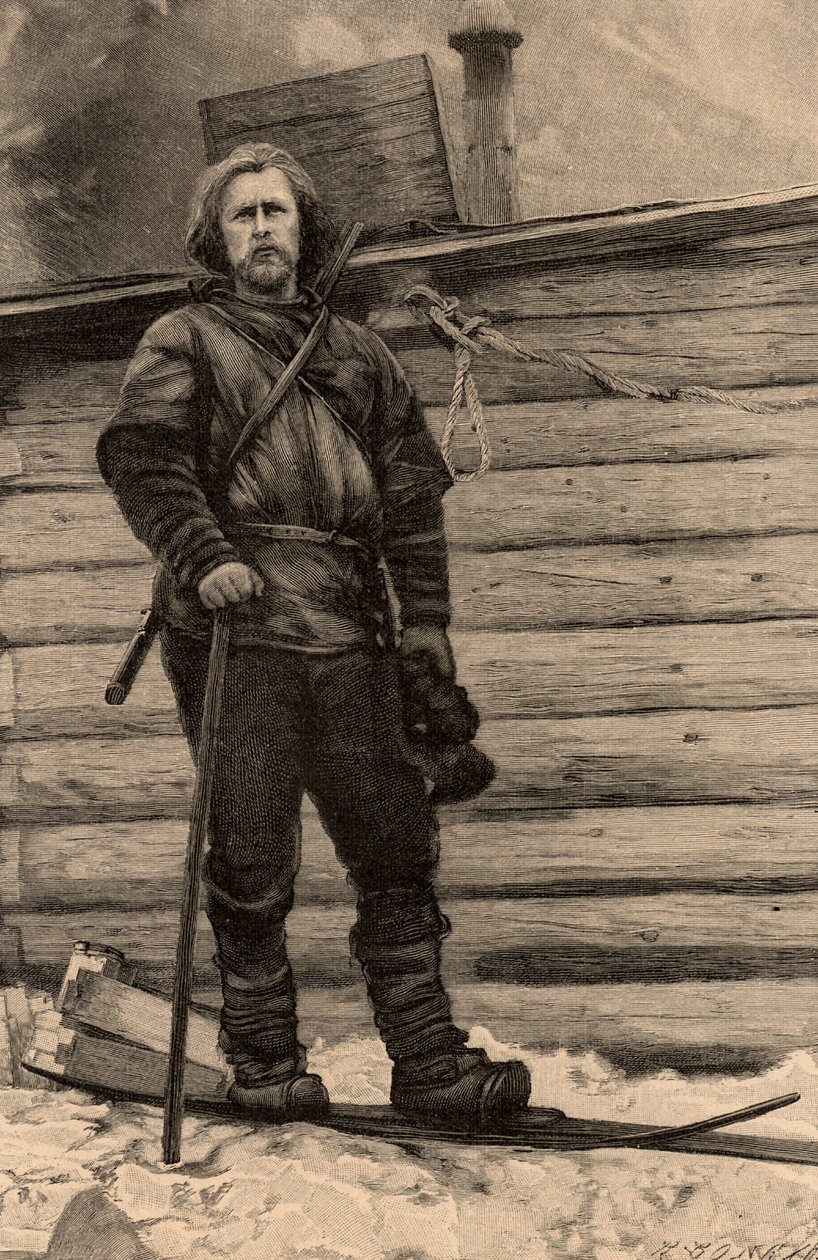 Fridtjof Nansen (1861-1930) Noorse Arctische ontdekkingsreiziger door Unknown artist