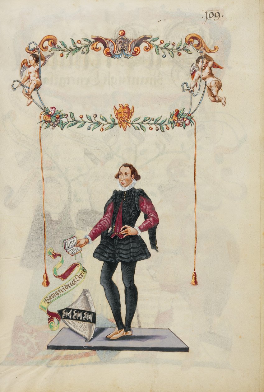 Georg Friedrich Derrer door Unknown artist