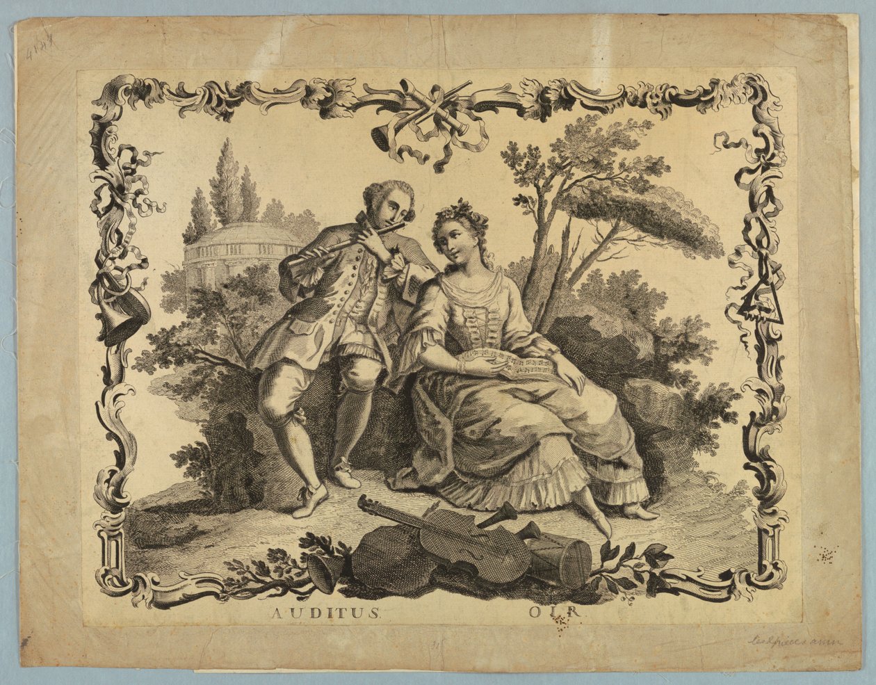 Horen, uit "Zintuigen" door Unknown artist