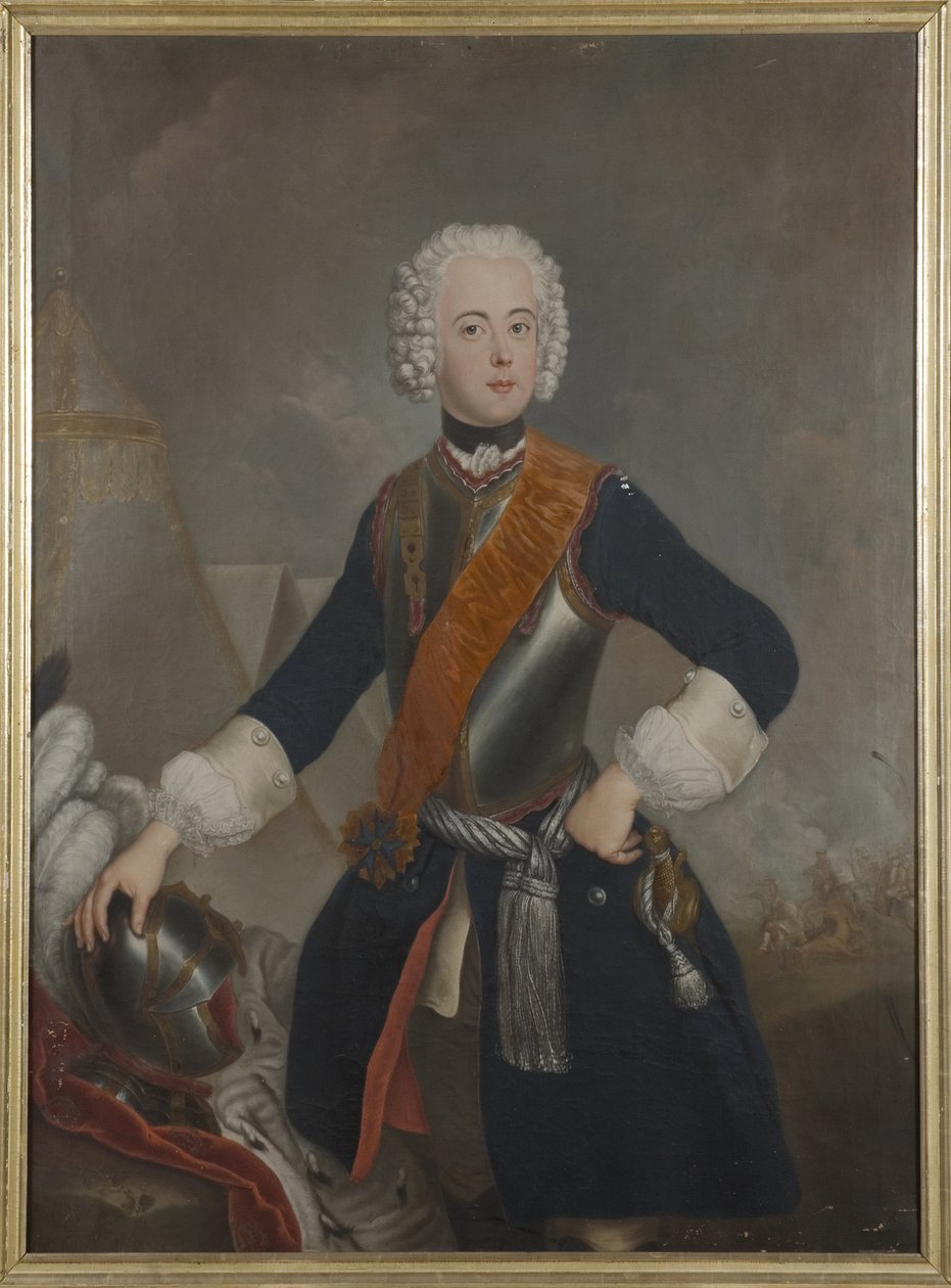 Portret van Prins Hendrik van Pruisen door Unknown artist