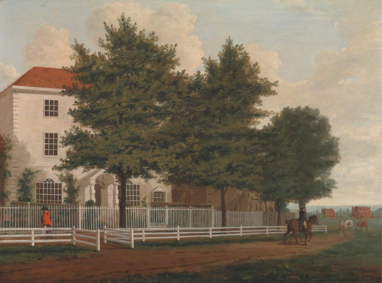 Huis op een Gemeentegrond door Unknown artist