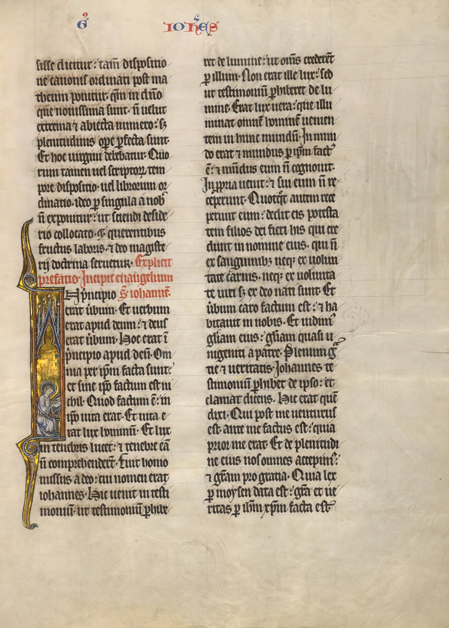 Begin I: Johannes de Evangelist door Unknown artist