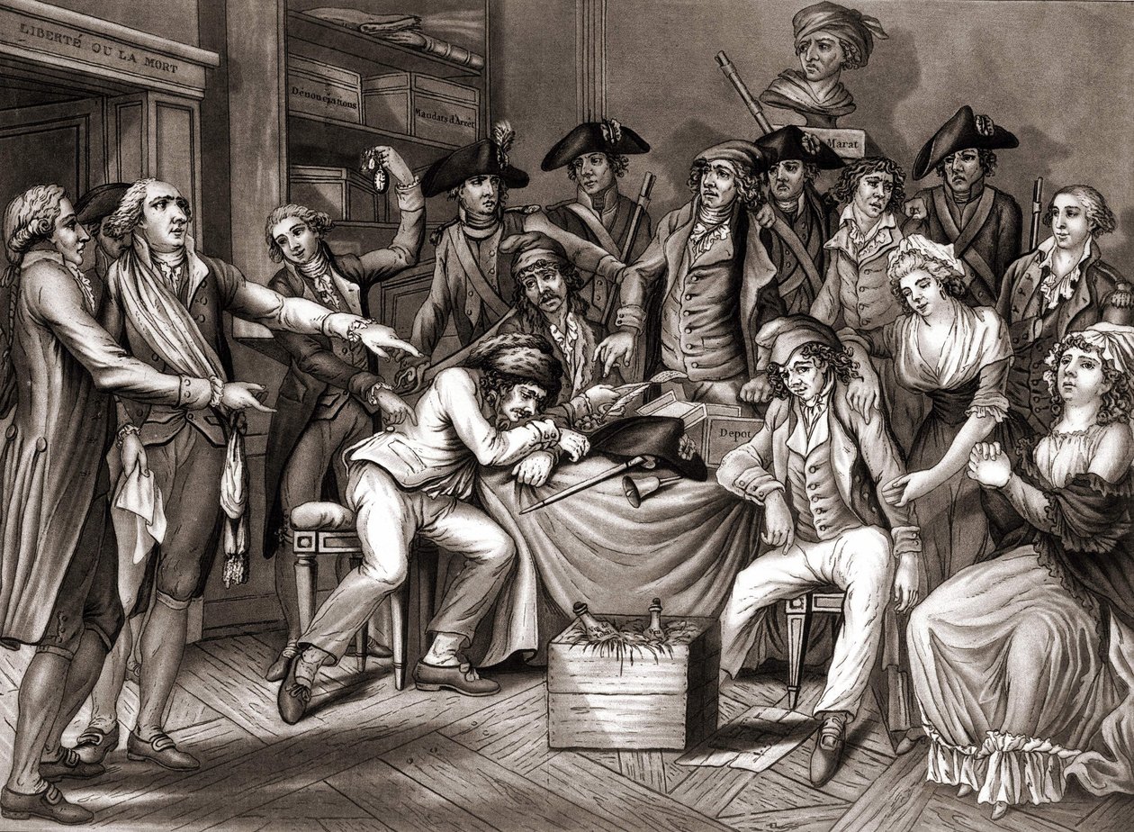 Interieur van het Revolutionaire Comité door Unknown artist