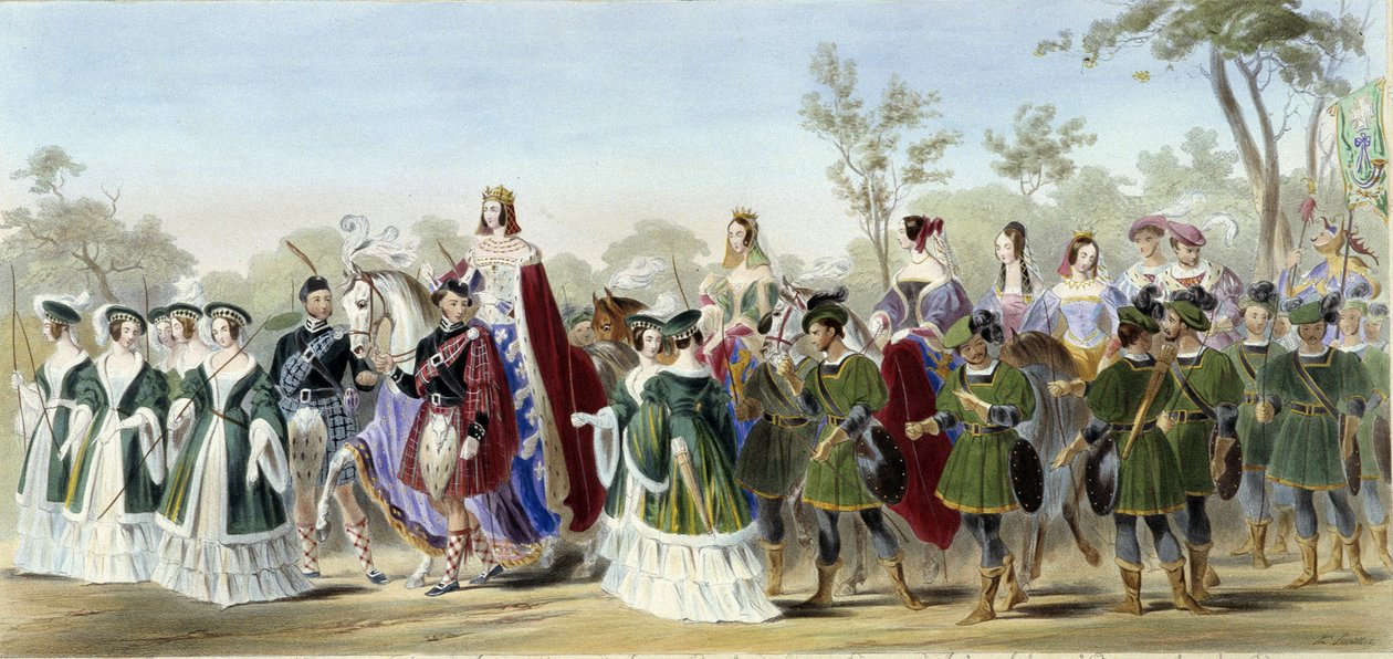 Jane Georgina, Lady Seymour - in "Knight of England" door J. Whatman, uitgegeven door T. M