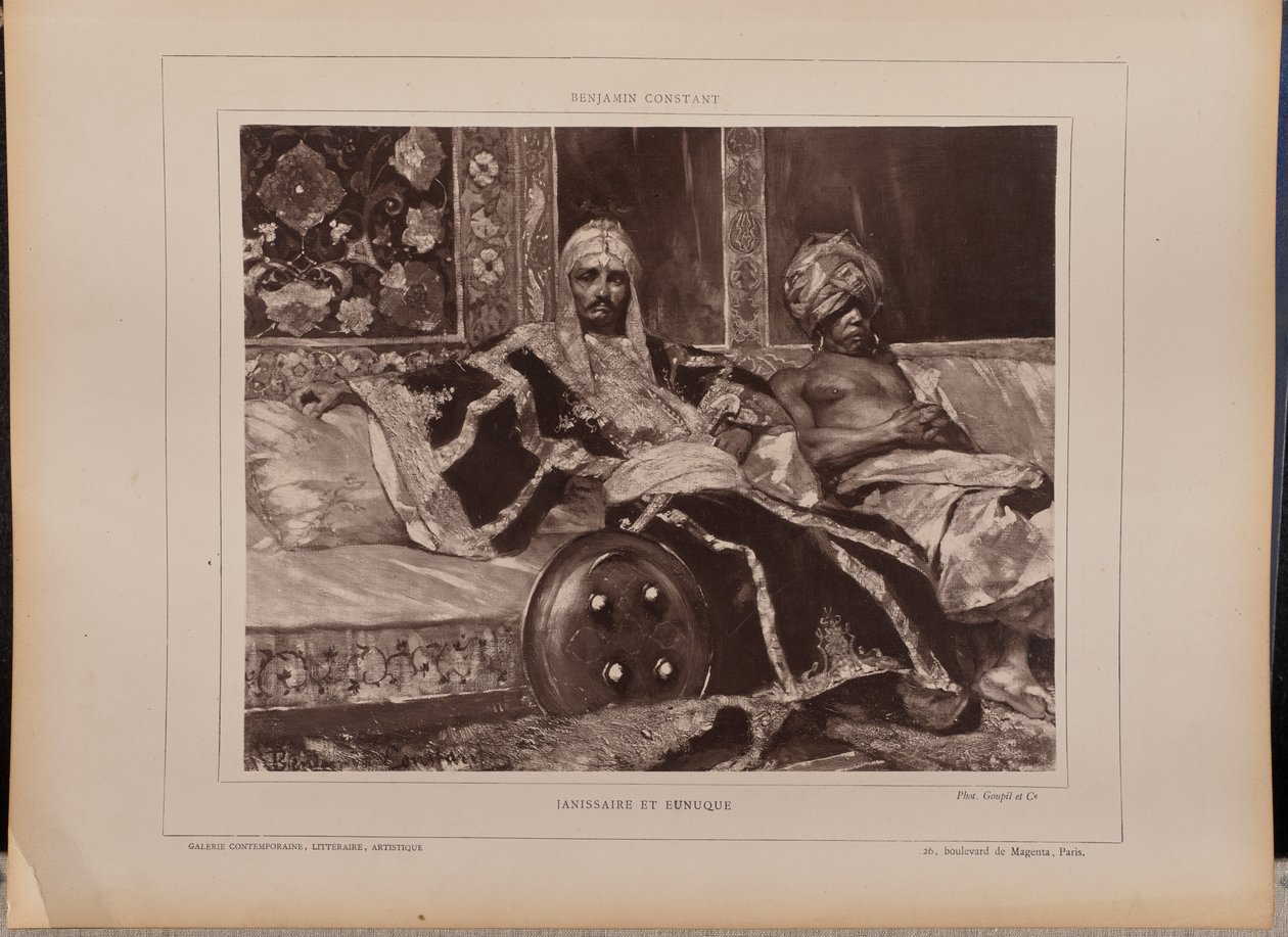 Janitsaris en Eunuch door Unknown artist