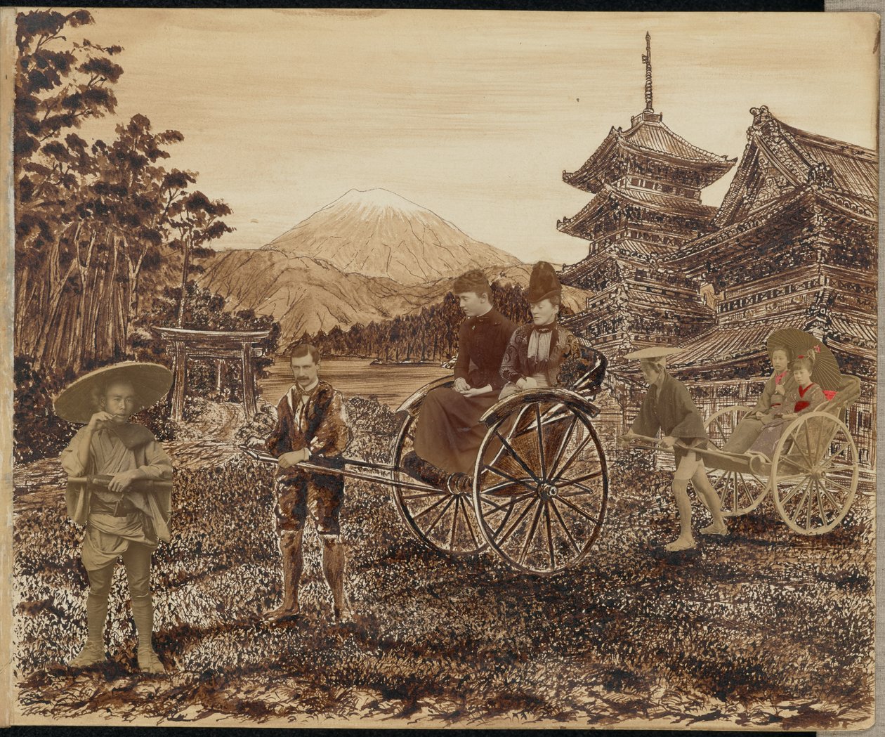 [Japanse scène] door Unknown artist