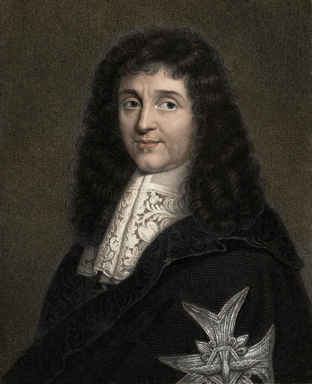 Jean Baptiste Colbert 1619-1683 (gravure) door Unknown artist