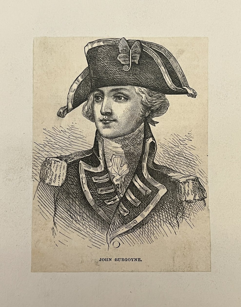 John Burgoyne door Unknown artist