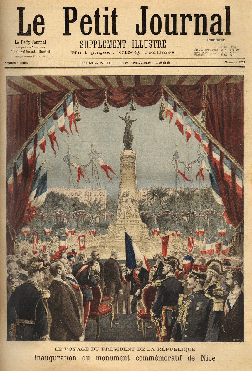Reis van de president van de republiek, Felix Faure (1841-1899) door Unknown artist