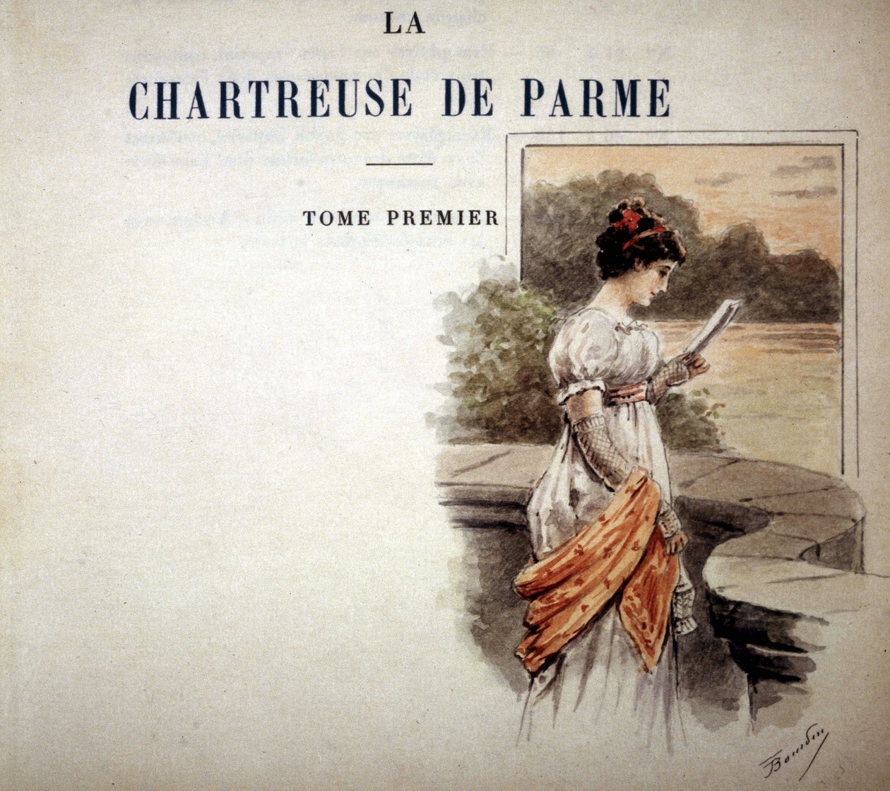 La Chartreuse de Parme van Stendhal door Unknown artist