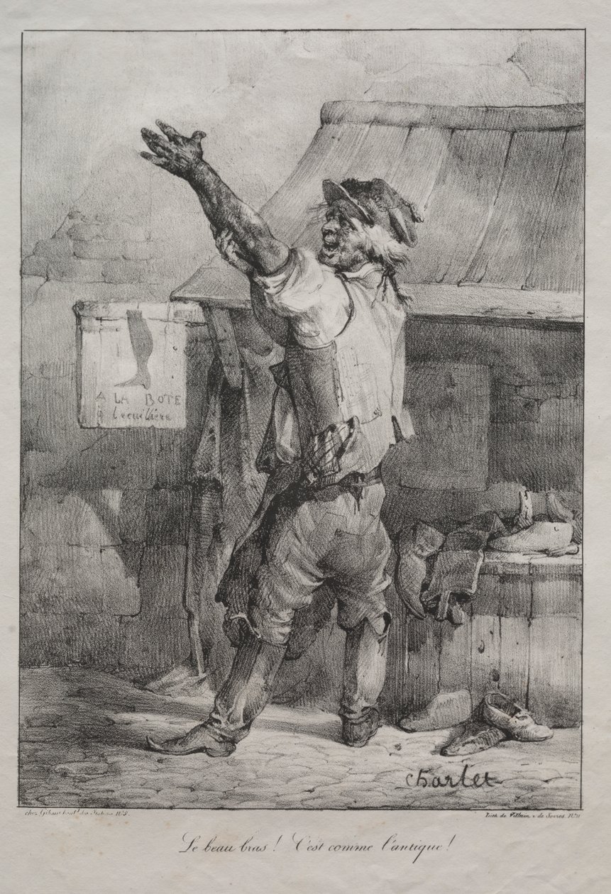 De mooie arm: Het is als het antieke! door Unknown artist