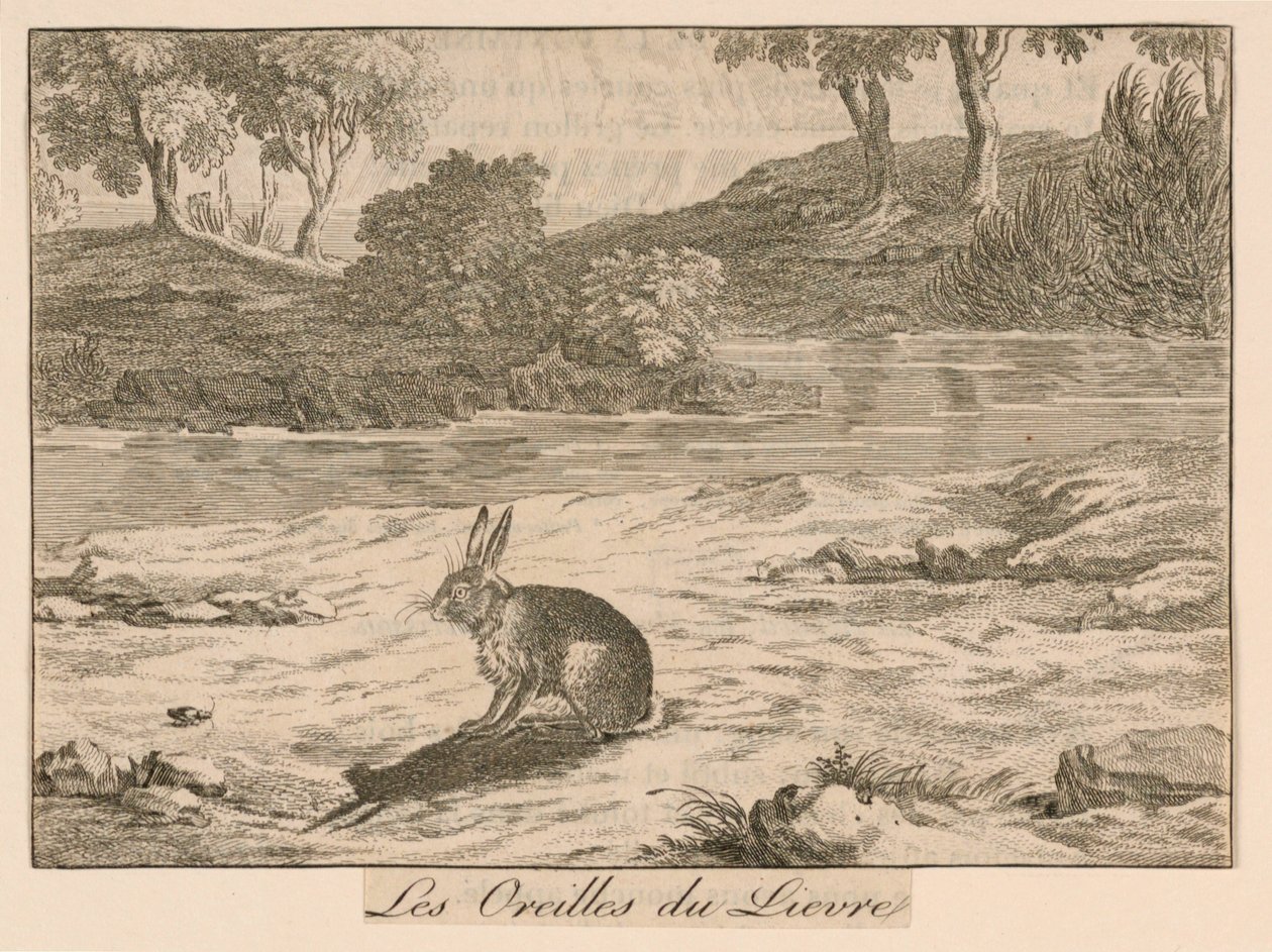 "Les Oreilles du Lieure" uit La Fontaine
