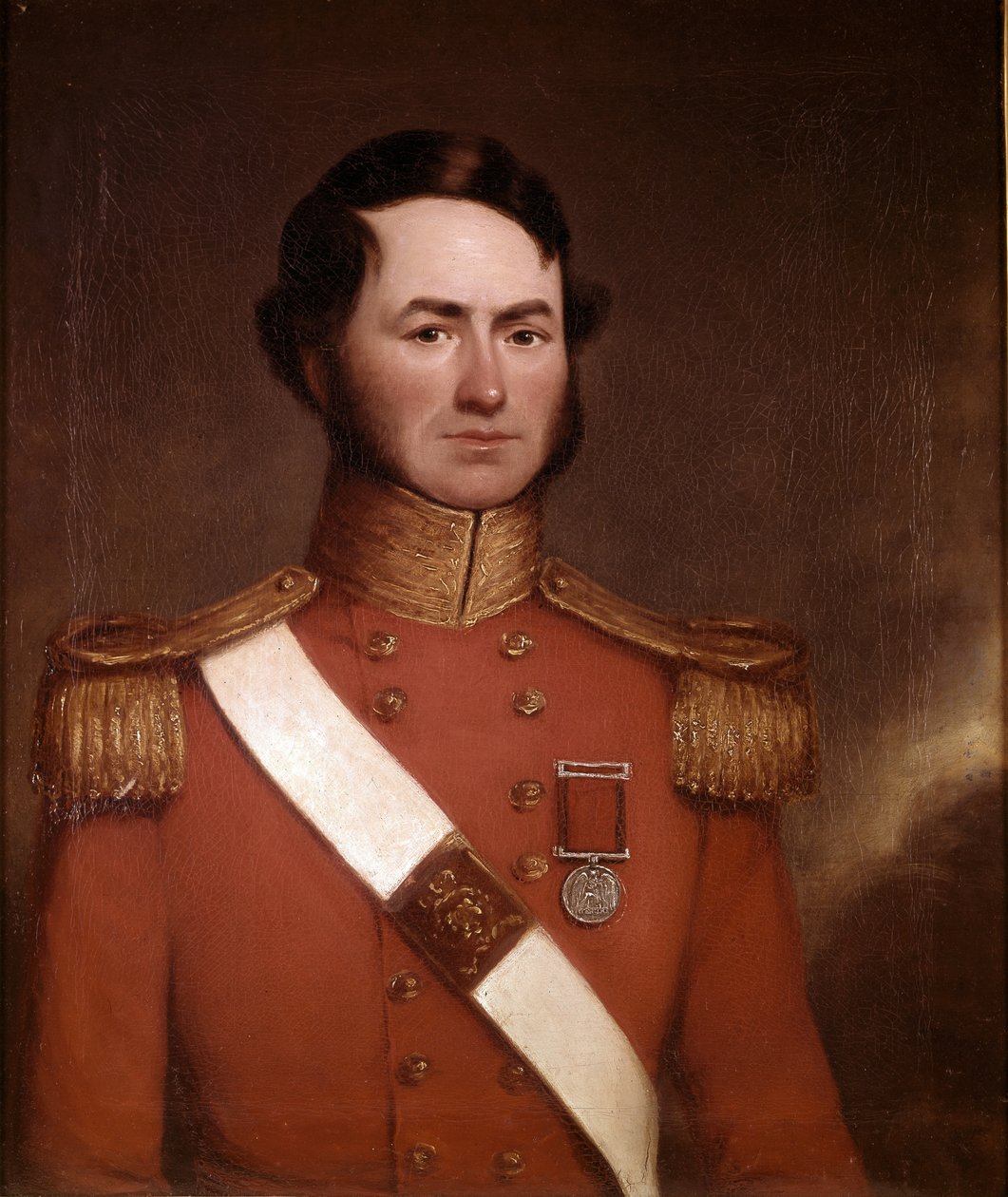Luitenant John Reid, 54e door Unknown artist