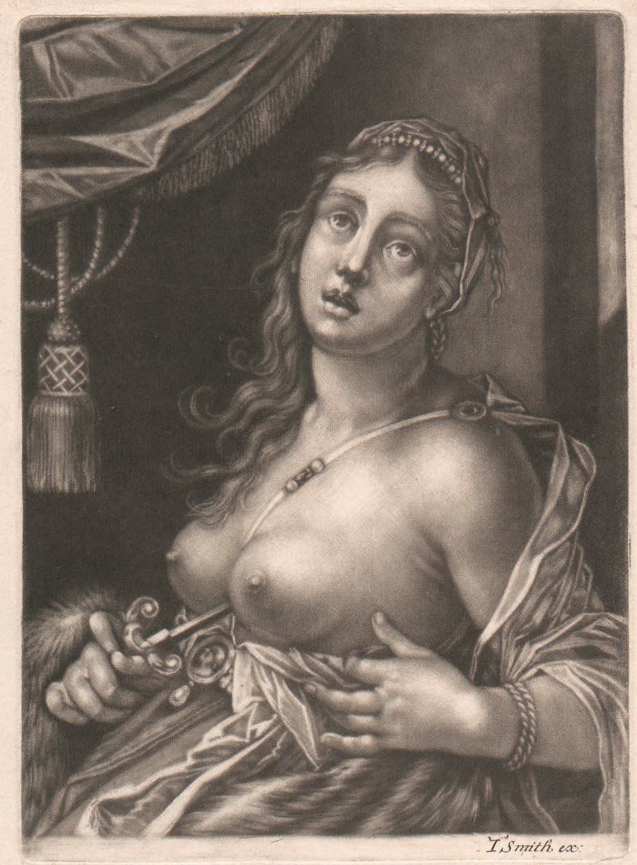 Lucretia door Unknown artist