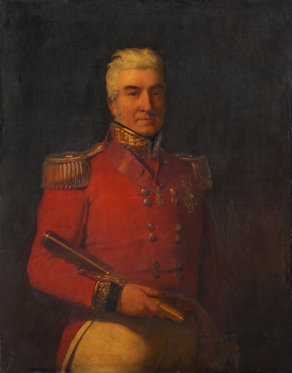 Generaal-majoor Sir William Morison KCB (1781-1851), Madras Army Staff door Unknown artist