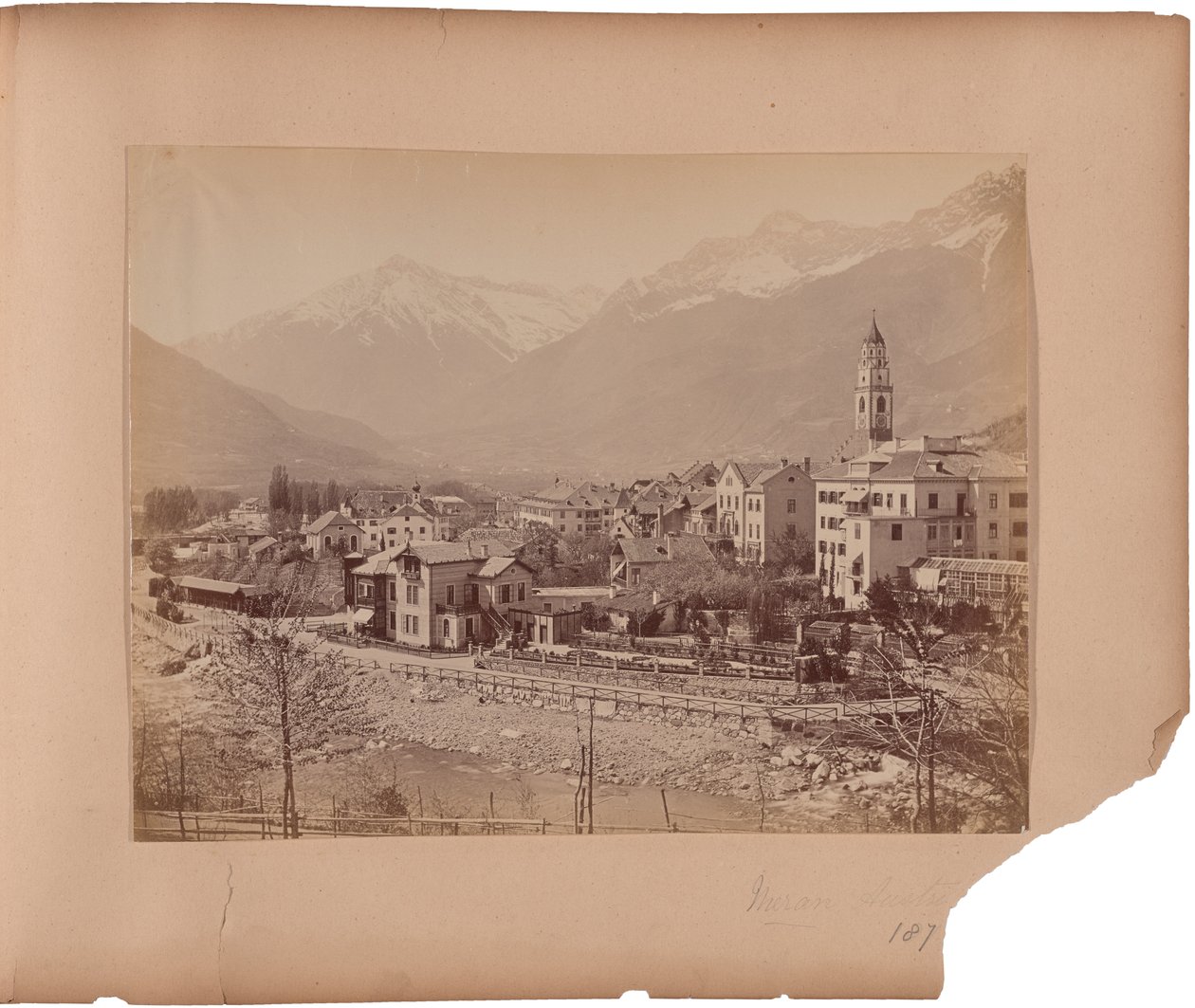 Meran. Oostenrijk door Unknown artist