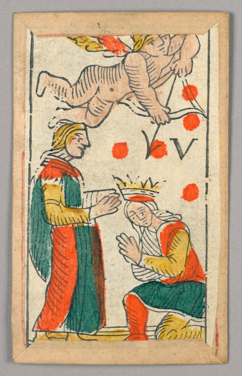 Minchiate (Tarot) Speelkaart door Unknown artist