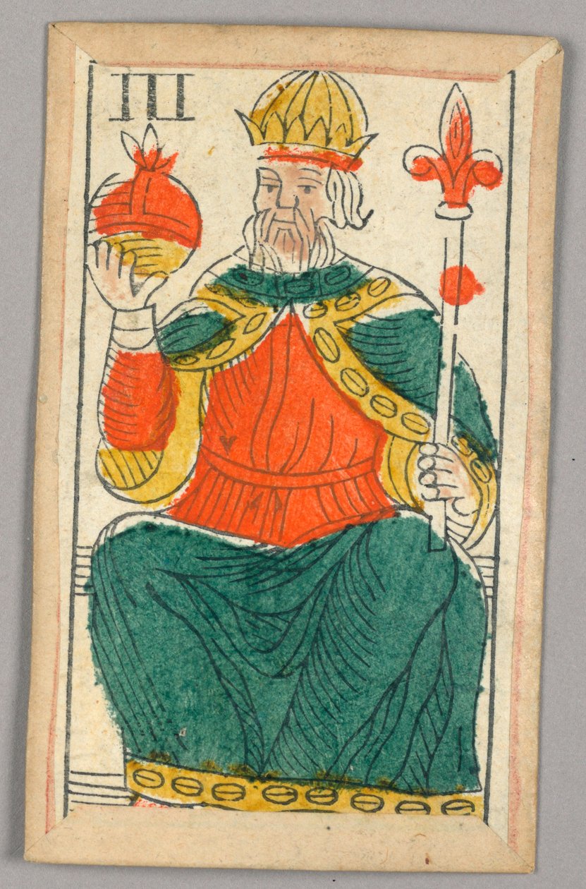 Minchiate (Tarot) Speelkaart door Unknown artist