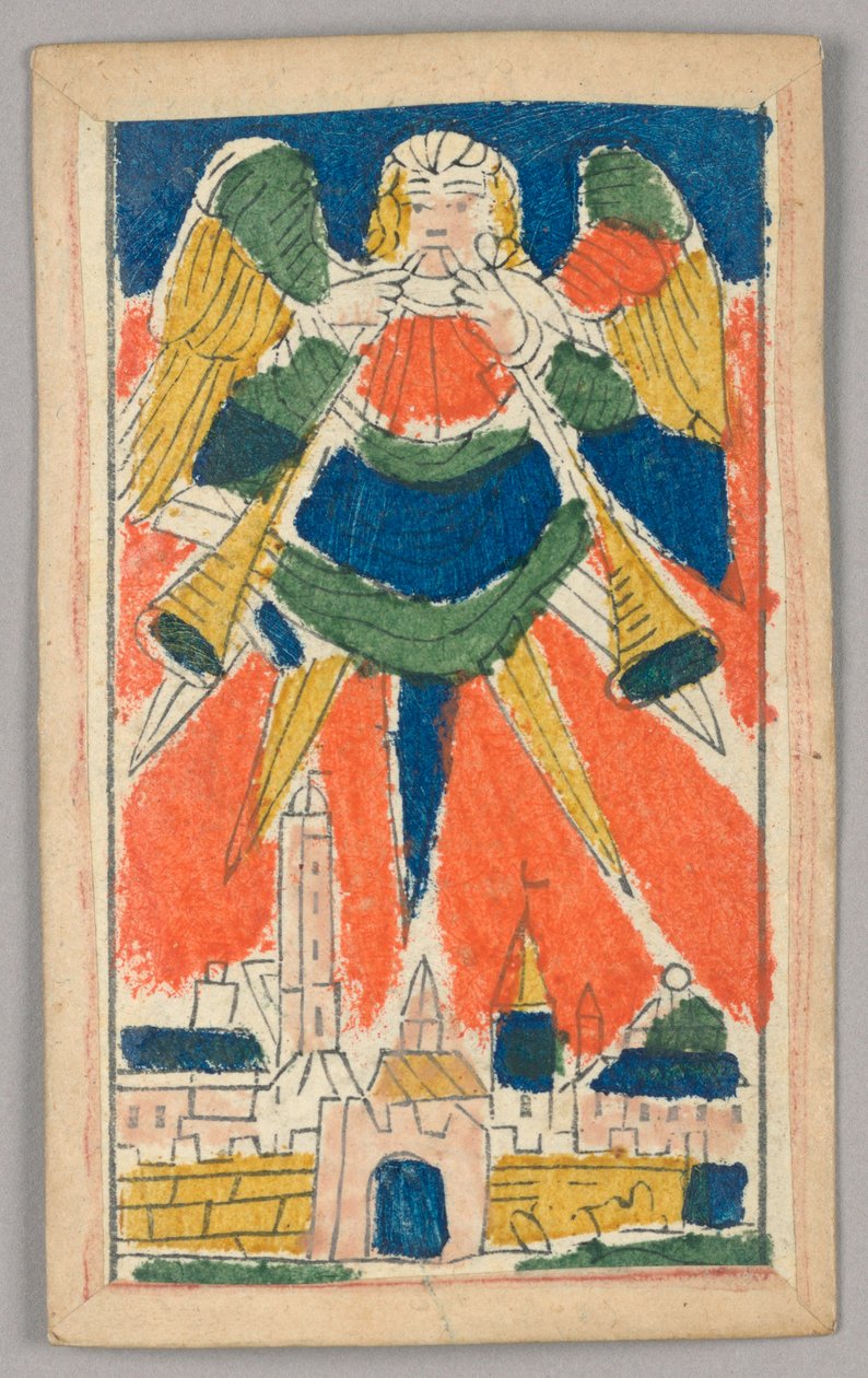 Minchiate (Tarot) Speelkaart door Unknown artist