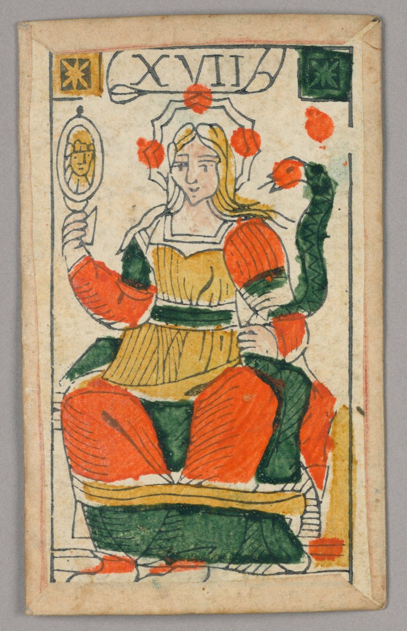 Minchiate (Tarot) speelkaart door Unknown artist
