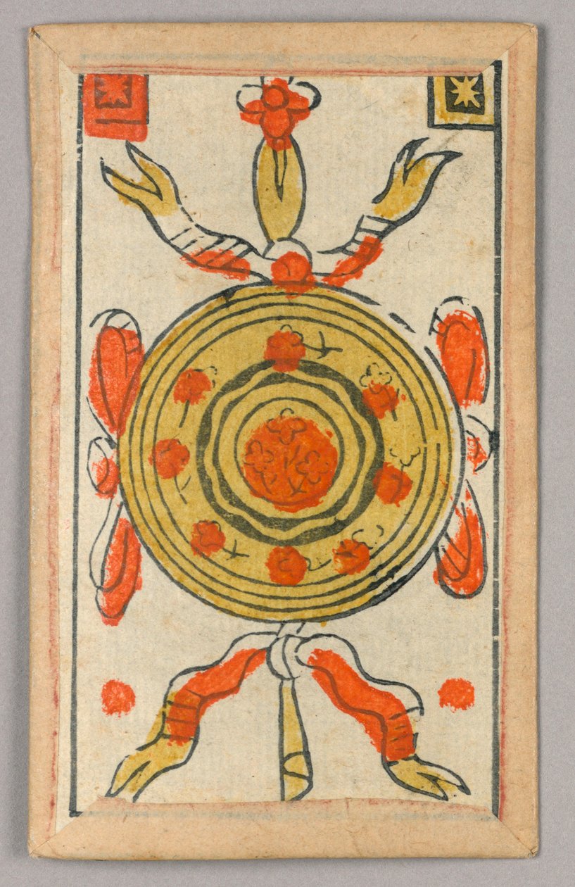 Minchiate (Tarot) Speelkaart door Unknown artist