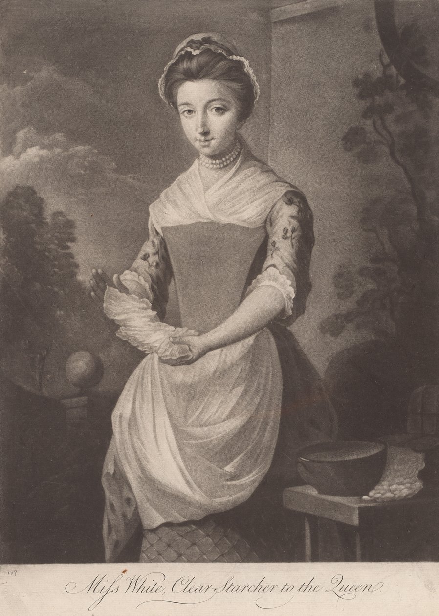 Juffrouw White, Heldere Starcher van de Koningin door Unknown artist