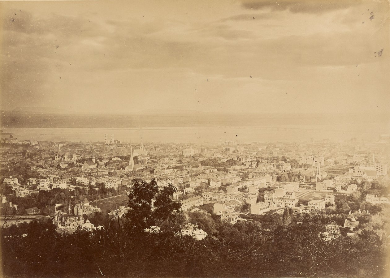 Montreal, panorama door Unknown artist