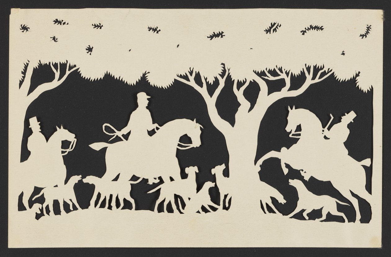 Bereden Vossenjagers met Hun Honden door Unknown artist