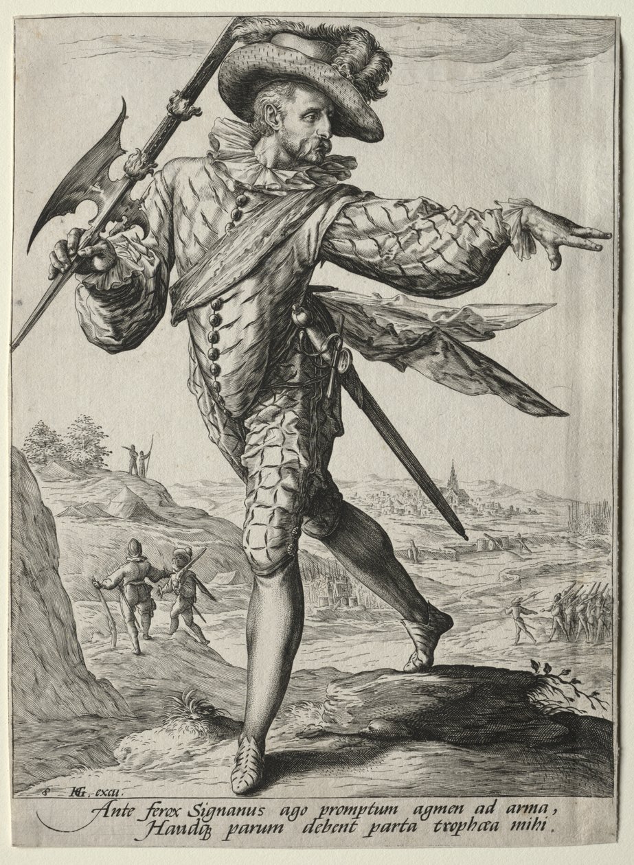 Officieren en Soldaten van de Lijfwacht van Keizer Rudolf II: Sergeant door Unknown artist